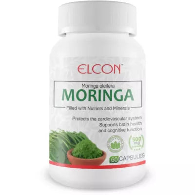 Elcon Moringa 500Mg Capsule Multivitamin & Multimineral