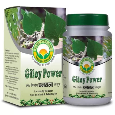 Basic Ayurveda Giloy Power Capsule (Ghansatva Cap.)