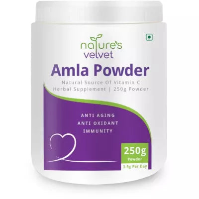 Natures Velvet Amla Powder Natural Source Of Vitamin C