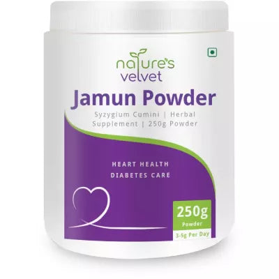 Natures Velvet Jamun Powder Syzygium Cumminii