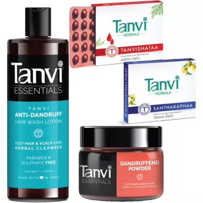 Tanvi Herbals Anti Dandruff Hair Kit