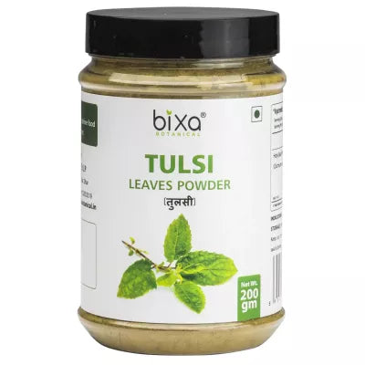 Bixa Botanical Tulsi Leaves Powder Ocimum Sanctum