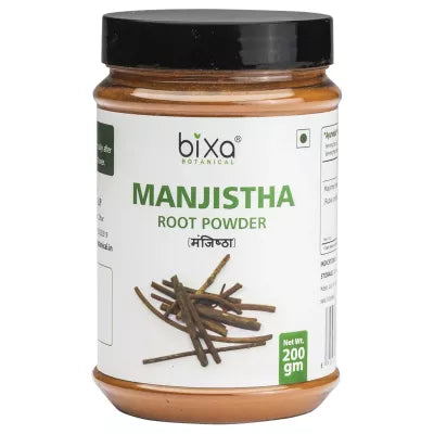 Bixa Botanical Manjistha Root Powder Rubia Cordifolia