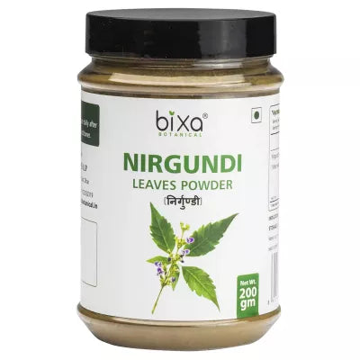 Bixa Botanical Nirgundi Leaves Powder Vitex Negundo