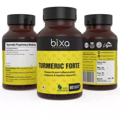 Bixa Botanical Turmeric Forte Capsules