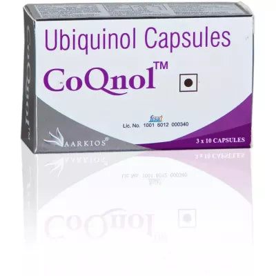 Aarkios Coqnol (Ubiquinol) 100Mg Capsules