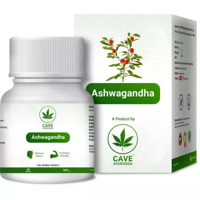 Cave Ayurveda Ashwagandha 500Mg