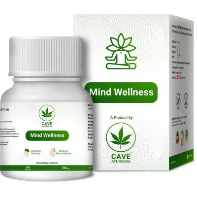 Cave Ayurveda Mind Wellness 500Mg