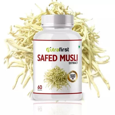 Nutra First Safed Musli Extract Capsules