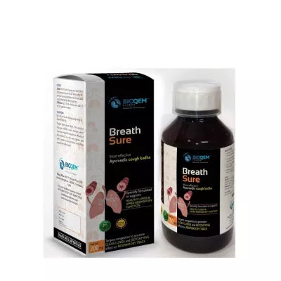 Bioqem Pharma Breath Sure Ayurvedic Cough Kadha