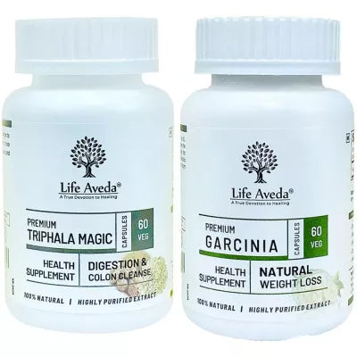 Life Aveda Triphala Magic & Garcinia Capsules Combo