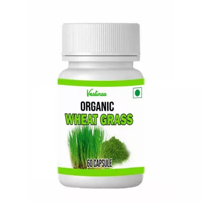 Vnaturaa Organic Wheat Grass Capsules