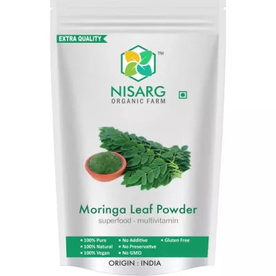 Nisarg Organic Farm Moringa Leaf Powder