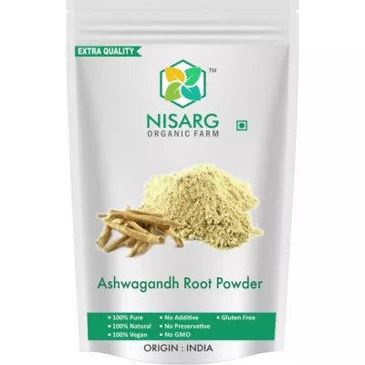 Nisarg Organic Farm Ashwagandha Root Powder