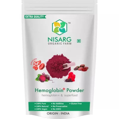 Nisarg Organic Farm Hemoglobin+ Powder