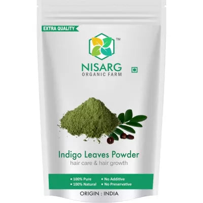 Nisarg Organic Farm Indigo Leaves Powder