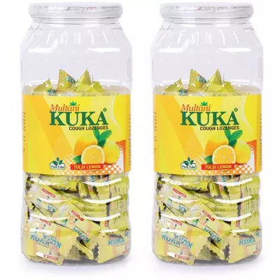 Multani Kuka Cough Lozenges Tulsi & Lemon