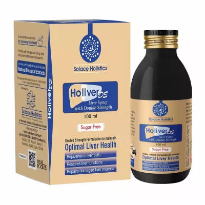 Solace Holistics Holiver DS Liver Syrup Sugar Free