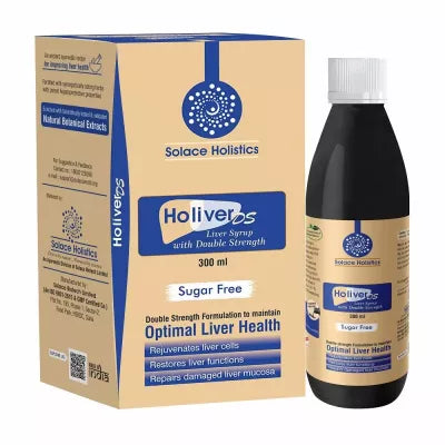 Solace Holistics Holiver DS Liver Syrup Sugar Free