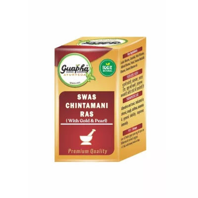 Guapha Ayurveda Swas Chintamani Ras With Gold & Pearl