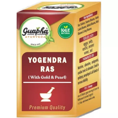 Guapha Ayurveda Yogendra Ras (With Gold & Pearl)