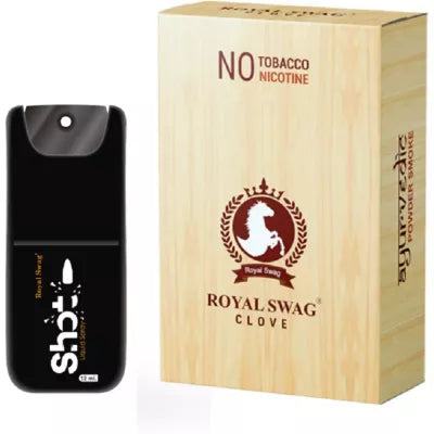 Royal Swag Ayurvedic & Herbal Cigarette, Clove Flavour (20 Sticks Pack, Shot 12Ml) (1Pack)