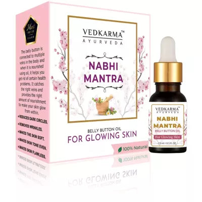 Vedkarma Nabhi Mantra Glowing Skin Belly Button Oil