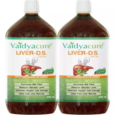 Vaidyacure Liver DS Syrup (2 Month Course)