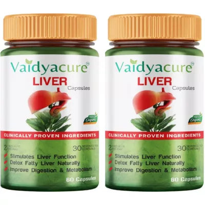 Vaidyacure Milk Thistle Liver Capsules