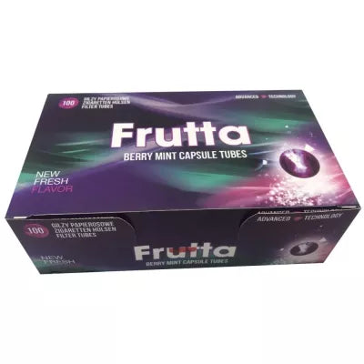 Royal Swag Frutta Capsule Tube Click Filtertubes Long Size Full 20 Mm Filter Cigarette Tubes