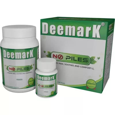 Deemark No Piles Powder & Capsules Combo