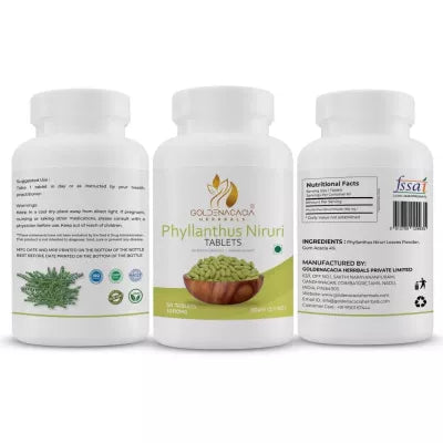 Goldenacacia Herrbals Phyllanthus Tablets (1000 Mg)