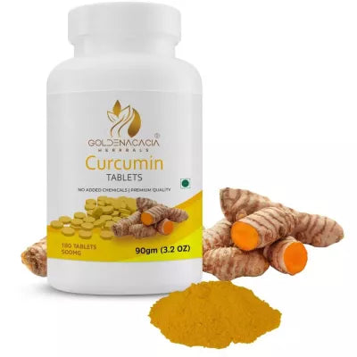 Goldenacacia Herrbals Curcumin Tablets (500 Mg)