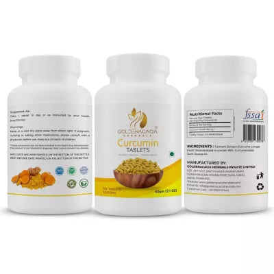 Goldenacacia Herrbals Curcumin Tablets (1000 Mg)