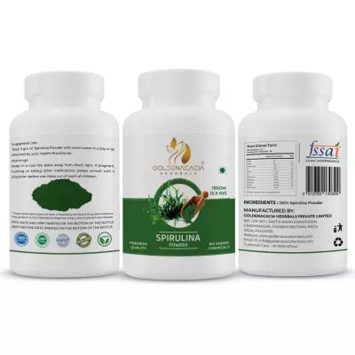 Goldenacacia Herrbals Spirulina Powder