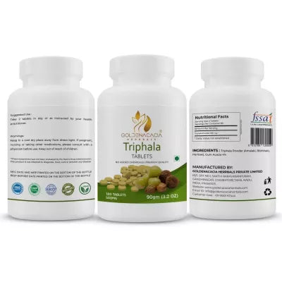 Goldenacacia Herrbals Triphala Tablets (500 Mg)