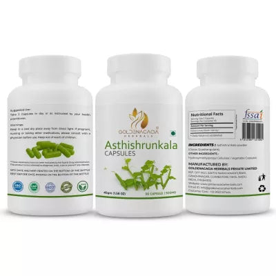 Goldenacacia Herrbals Asthishrunkala Capsules 500 MG