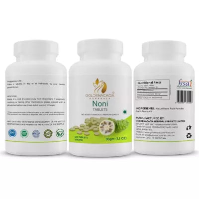 Goldenacacia Herrbals Noni Fruit Tablets (500 Mg)