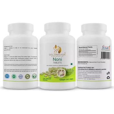 Goldenacacia Herrbals Noni Fruit Tablets (500 Mg)