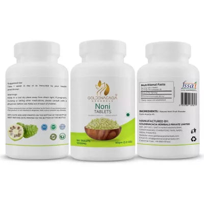 Goldenacacia Herrbals Noni Fruit Tablets (1000 Mg)