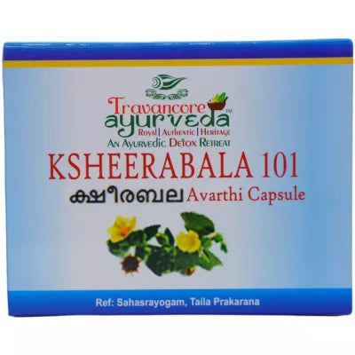 Travancore Ayurveda Ksheerabala 101 Avarthi Capsule