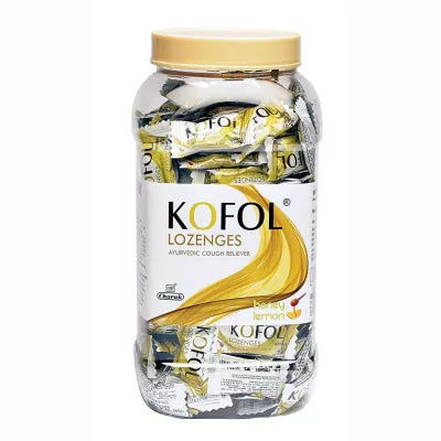 Charak Kofol Lozenges Honey Lemon Jar