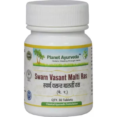 Planet Ayurveda Swarn Vasant Malti Ras