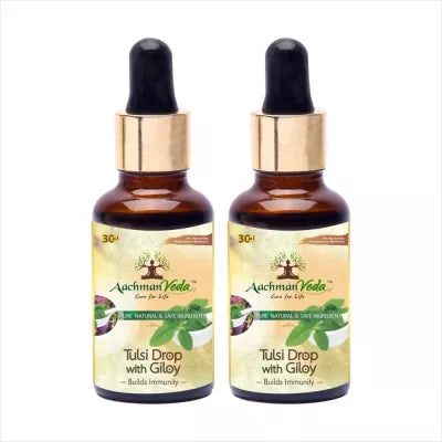Aachman Veda Tulsi Drops With Giloy