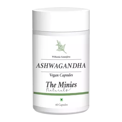 Minies Naturals Ashwagandha Vegan Capsules