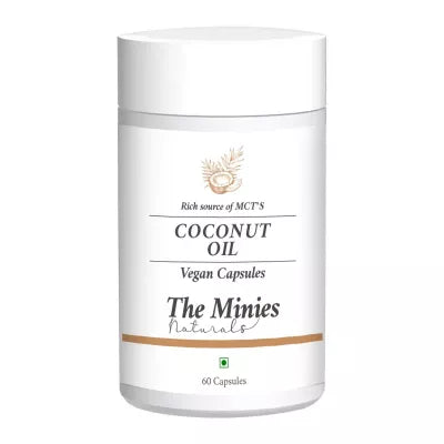 Minies Naturals Coconut Oil Vegan Capsules