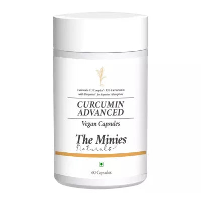 Minies Naturals Curcumin Advanced Vegan Capsules