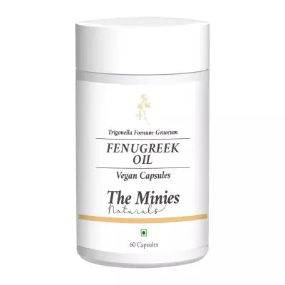 Minies Naturals Fenugreek Oil Vegan Capsules