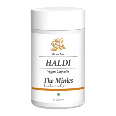 Minies Naturals Haldi Turmeric Vegan Capsules