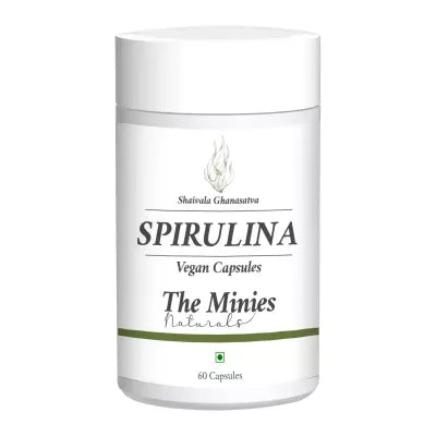 Minies Naturals Spirulina Vegan Capsules